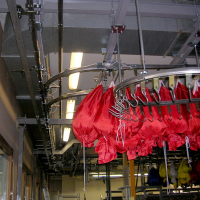 Convoyeur sacs - stockage