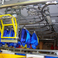 Convoyeur sacs - stockage