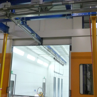Rail dans cabine