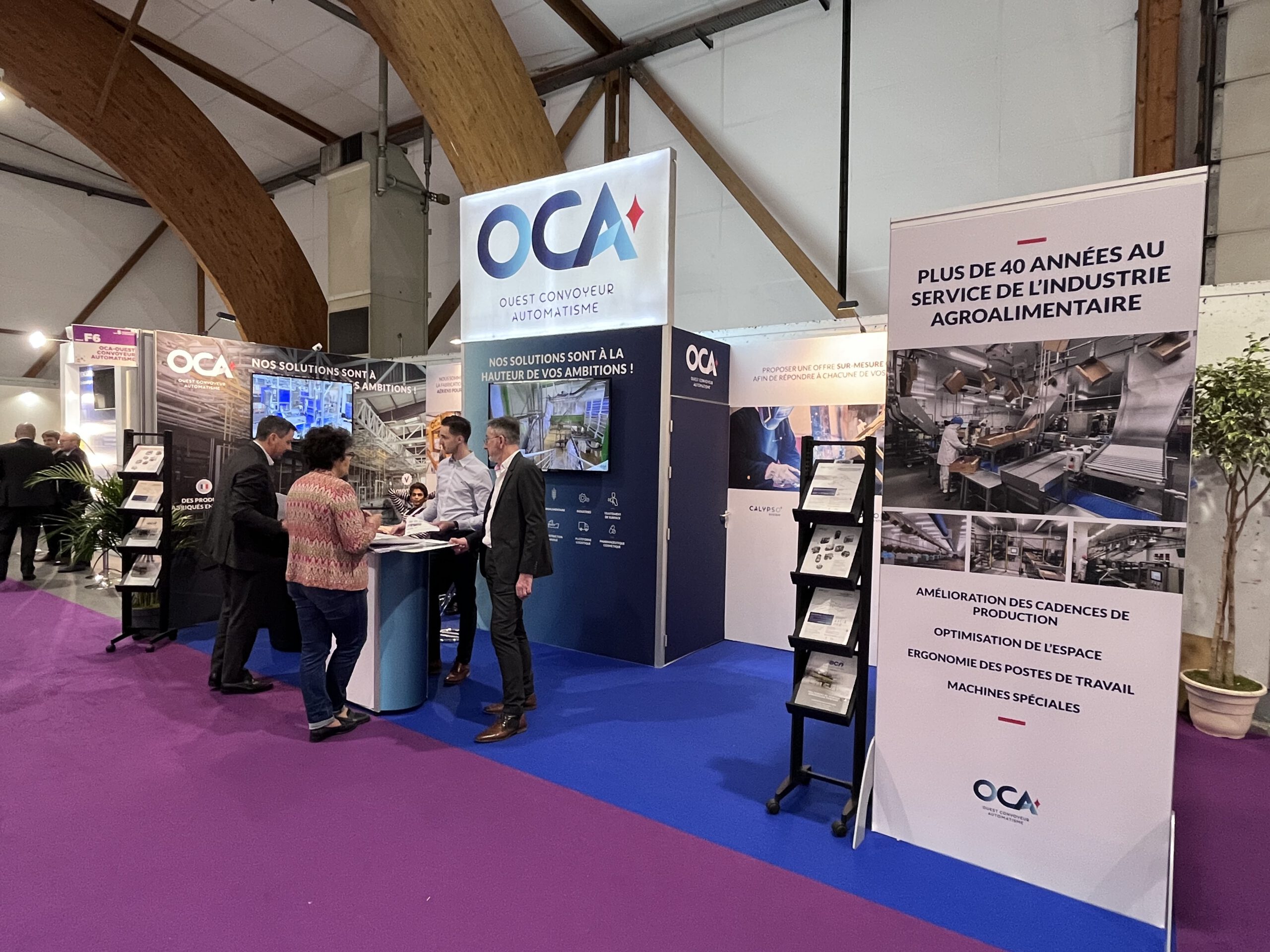 Participation de la société OCA au CFIA de Rennes 