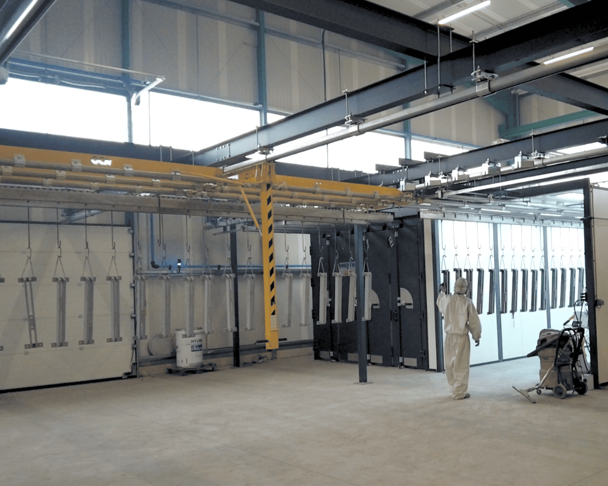 Case study: Integration of a paint line for total autonomy